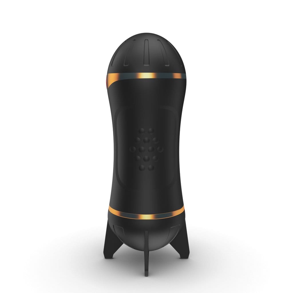 Tracy's Dog - Turboo Automatic Masturbator Cup (Black) Masturbator Soft Stroker (Vibration) Rechargeable 6972725981046 CherryAffairs