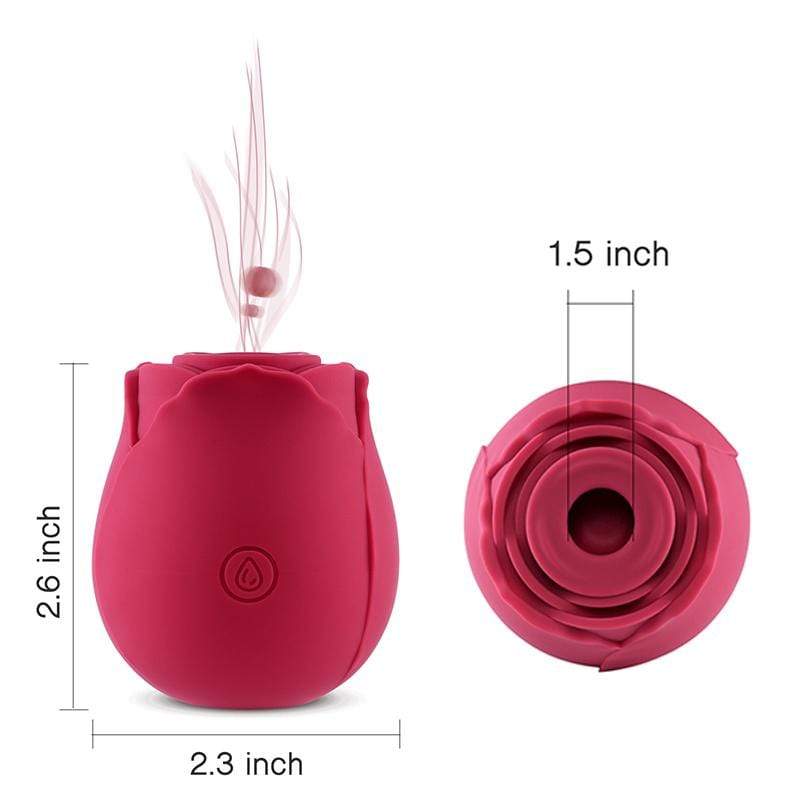 Tracy's Dog - Rosie Vibrator Clitoral Air Stimulator (Pink) Clit Massager (Vibration) Rechargeable 6972725981107 CherryAffairs