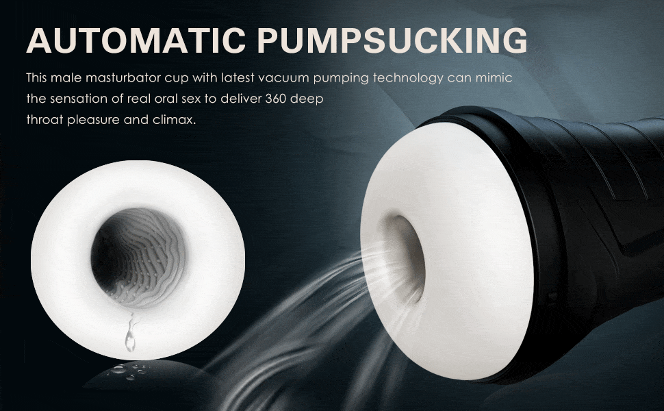 Tracy's Dog - Osburn Automatic Male Masturbator (Black) Masturbator Soft Stroker (Vibration) Rechargeable 6972725981558 CherryAffairs