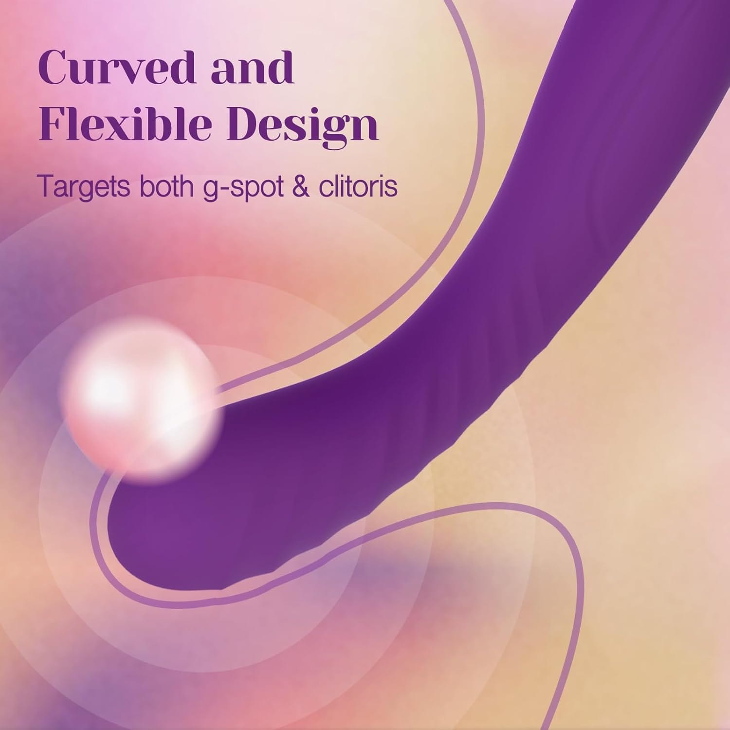 Tracy’s Dog - G Vibe G Spot Dildo Vibrator (Purple) - Purple - G Spot Dildo (Vibration) Rechargeable