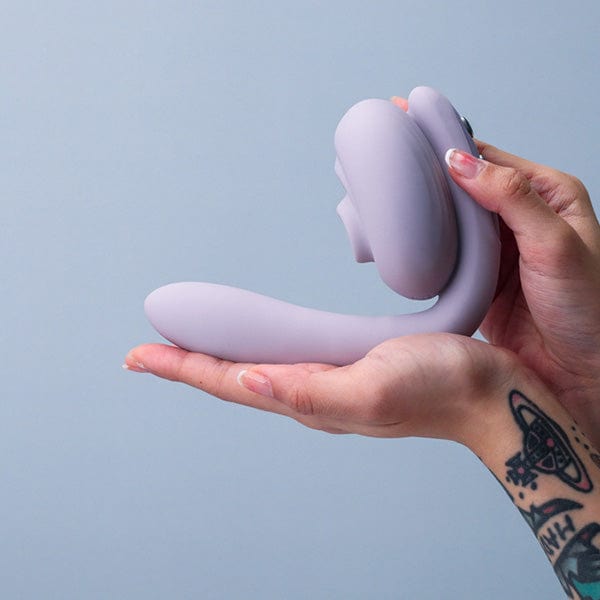 Tracy's Dog - Clitoral Sucking Vibrator OG Flow (Violet) Clit Massager (Vibration) Rechargeable 6972725983675 CherryAffairs