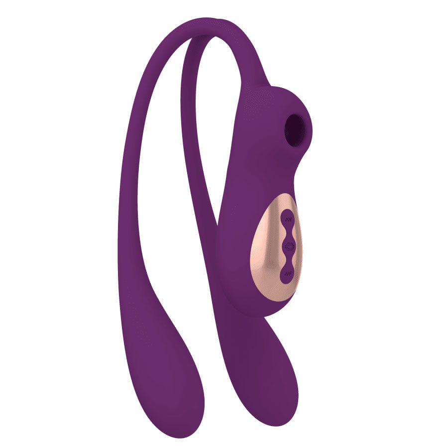 Tracy's Dog - Pamela Sucking Vibrator Clitoral Air Stimulator (Purple) TRD1031 CherryAffairs