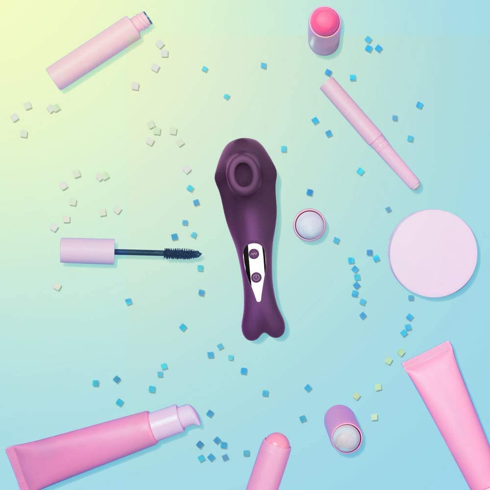 Tracy's Dog - P Cat Clitoral Air Stimulator Sucking Vibrator (Purple) Clit Massager (Vibration) Rechargeable 6972725980339 CherryAffairs