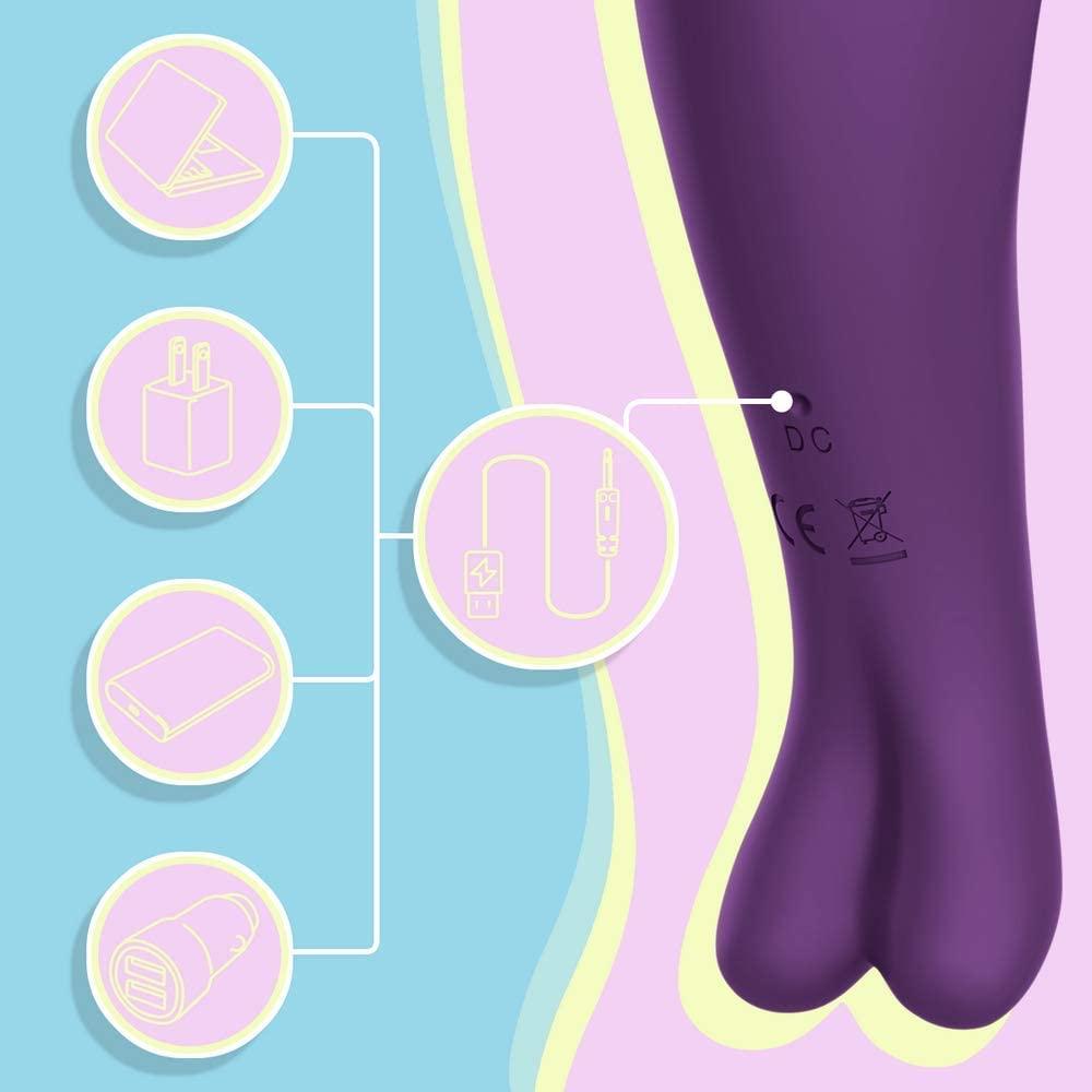 Tracy's Dog - P Cat Clitoral Air Stimulator Sucking Vibrator (Purple) Clit Massager (Vibration) Rechargeable 6972725980339 CherryAffairs