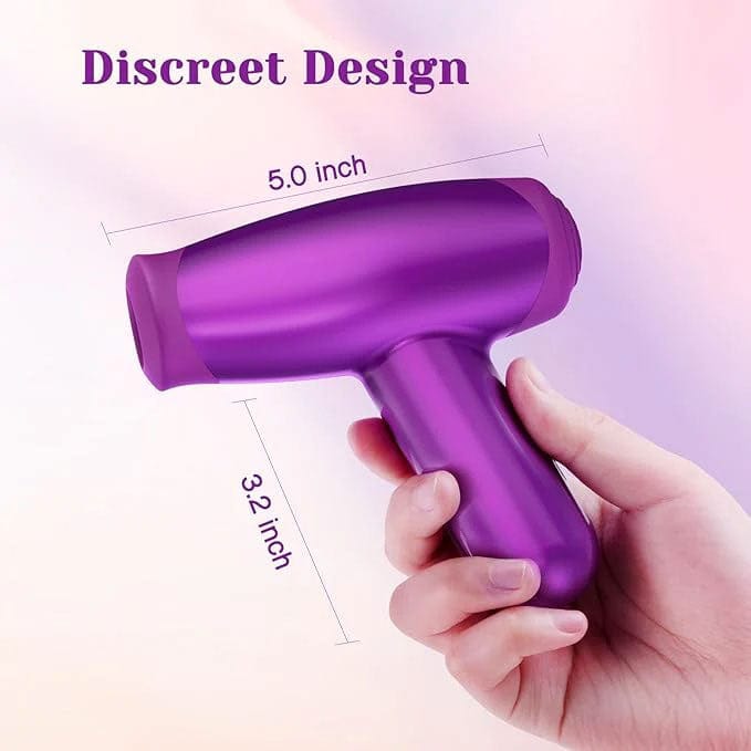 Tracy's Dog - Sens Air Clitoral Stimulator Sucking Thumping Vibrator (Purple) TRD1038 CherryAffairs