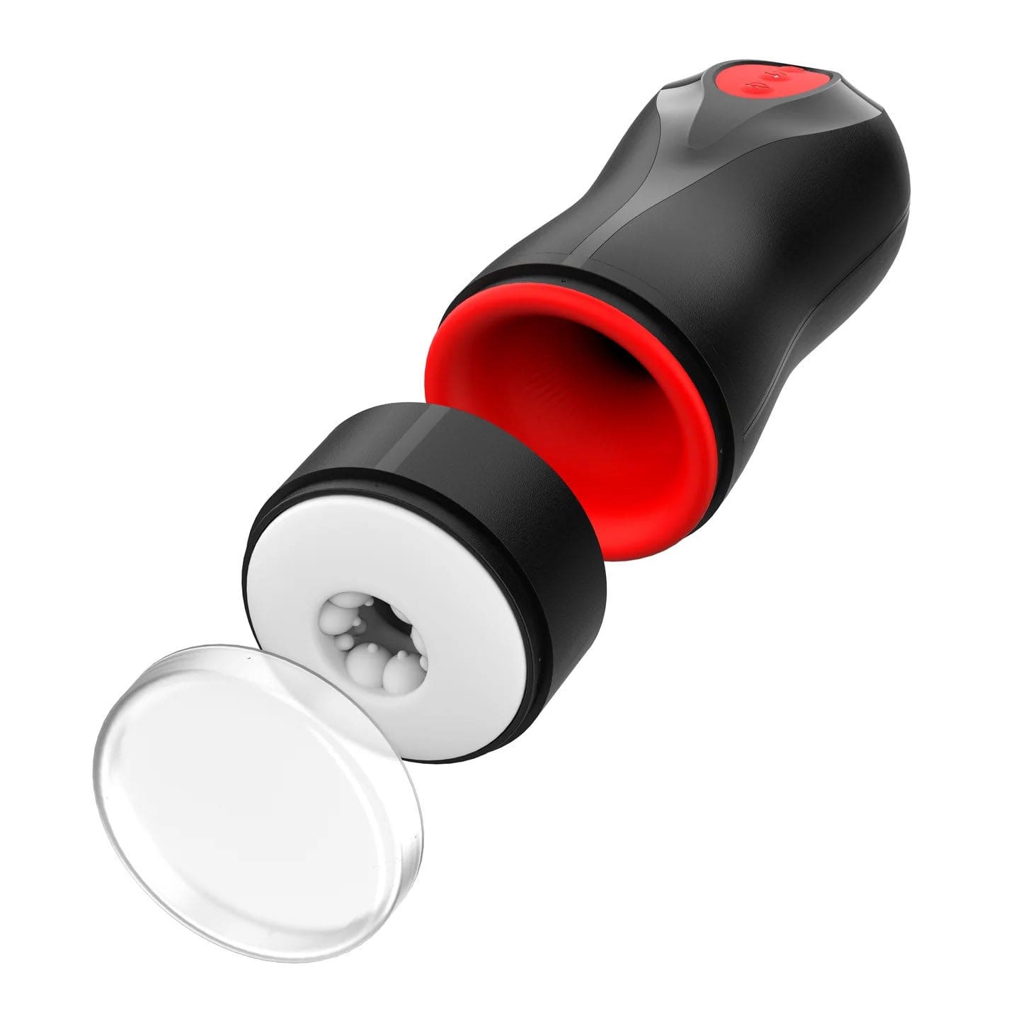 Tracy’s Dog - Relip Swirling & Tightening Male Blowjob Masturbator (Black) - Black - Masturbator Mouth (Vibration)