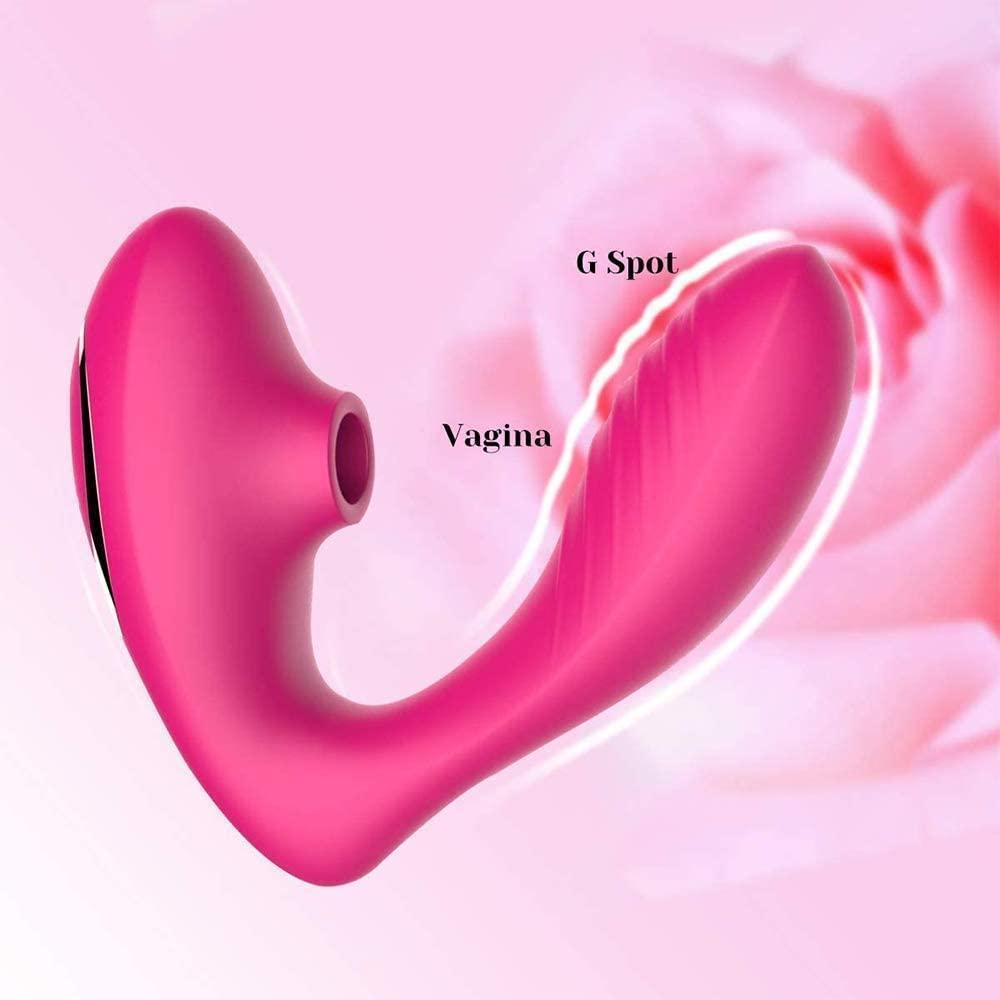 Tracy's Dog - Clitoral Sucking Vibrator (Pink) Clit Massager (Vibration) Rechargeable 6972725980025 CherryAffairs