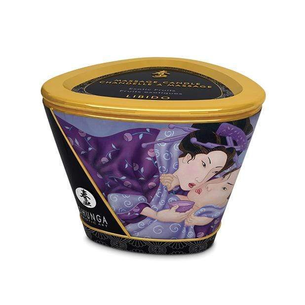 Shunga - Erotic Art Massage Candle Libido Exotic Fruits 5.7oz Massage Candle 269250815 CherryAffairs