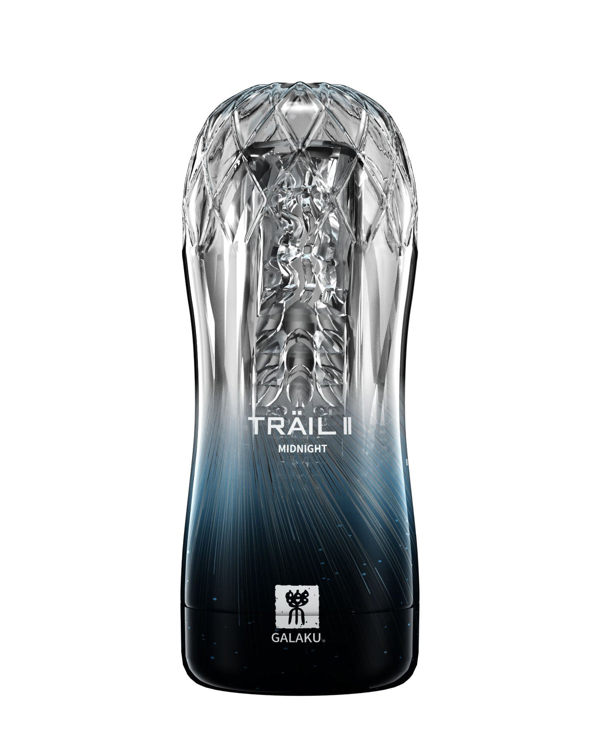 Galaku - Trail II Suction Onacup Stroker Masturbator Cup - Midnight - Masturbator Resusable Cup (Non Vibration)