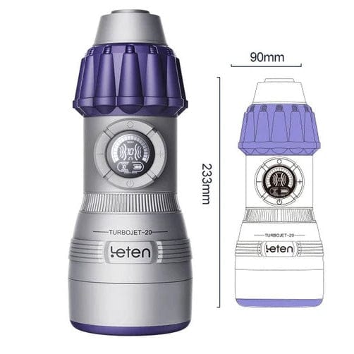 Leten - Turbojet 20 Super Sucking Masturbator (Purple) LET1031 CherryAffairs