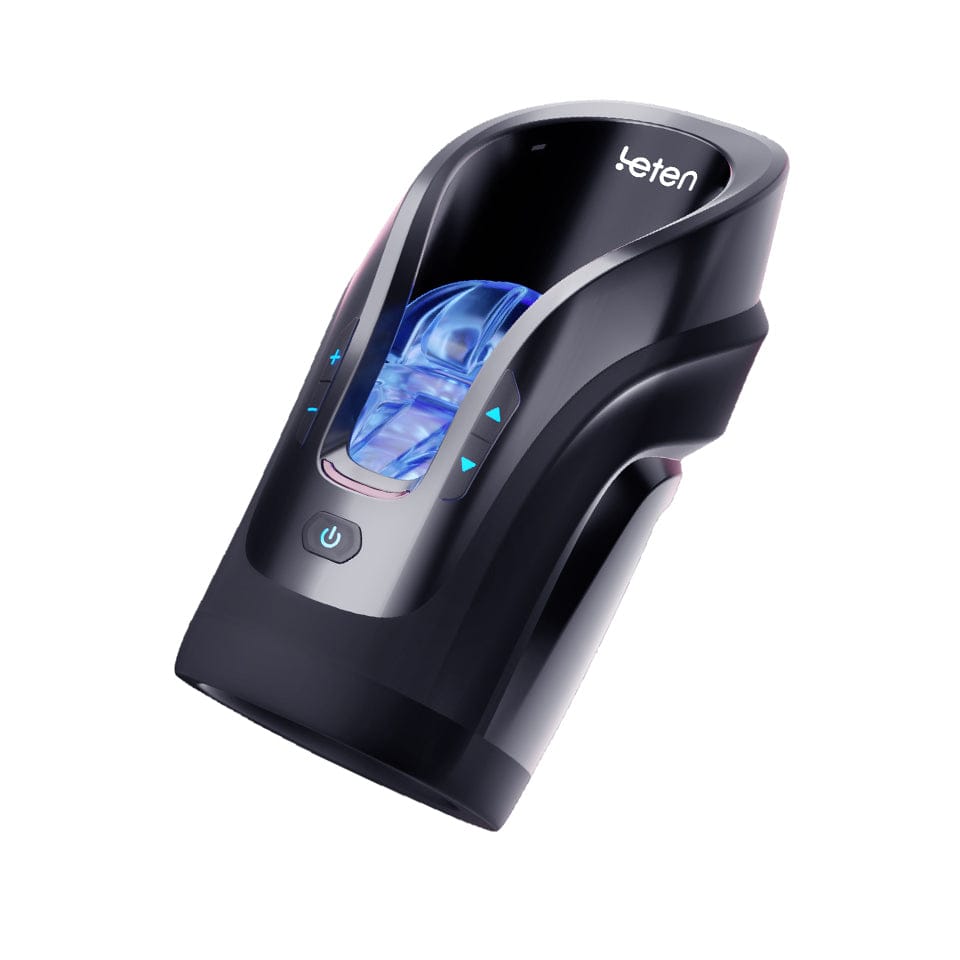 Leten - Cannon King Mini Automatic Thrusting Masturbator Luxury Edition (Black) LET1036 CherryAffairs