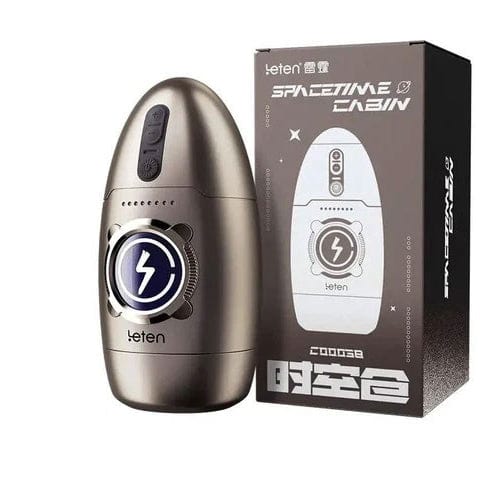 Leten - Space Time Cabin Mini Automatic Rotating Masturbator (Gold) LET1037 CherryAffairs