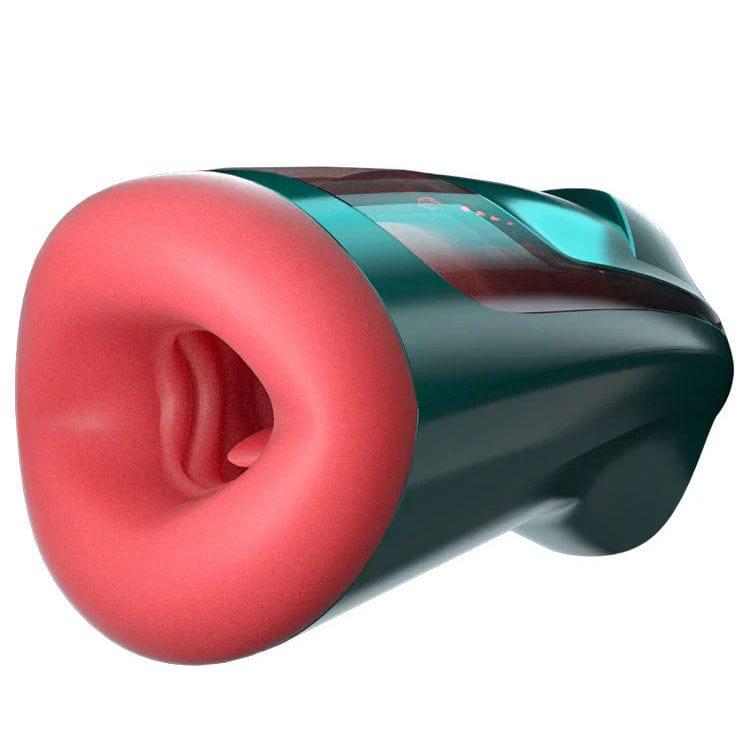 Leten - Version III Blowjob Thrusting Moaning Intelligent Heating Masturbator (Dark Green) LET1030 CherryAffairs