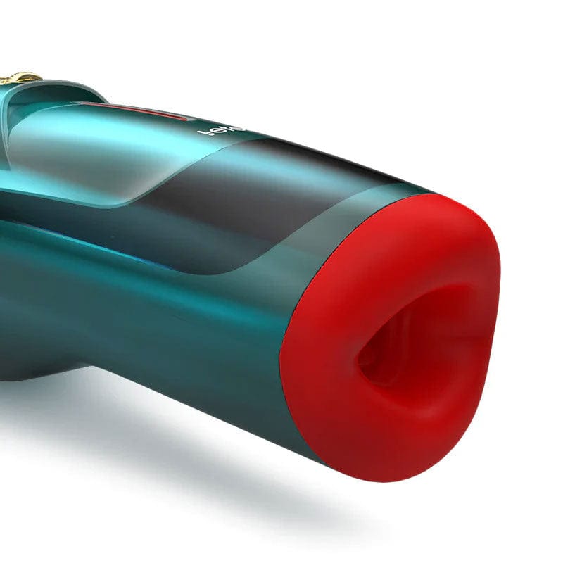 Leten - Version III Blowjob Thrusting Moaning Intelligent Heating Masturbator (Dark Green) LET1030 CherryAffairs