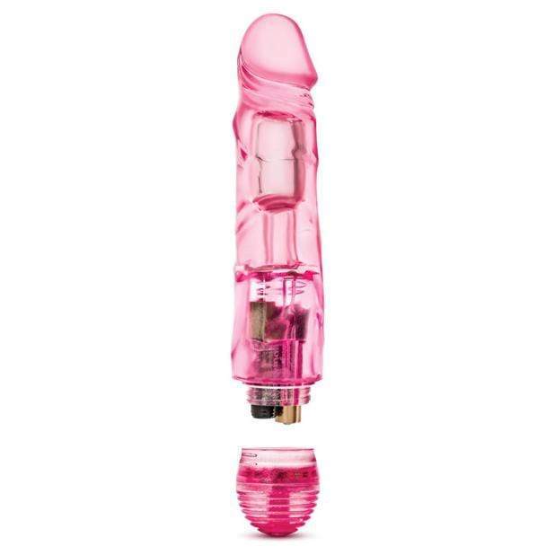 Blush Novelties - Naturally Yours The Little One Vibrator (Pink) Realistic Dildo w/o suction cup (Vibration) Non Rechargeable 702730684290 CherryAffairs