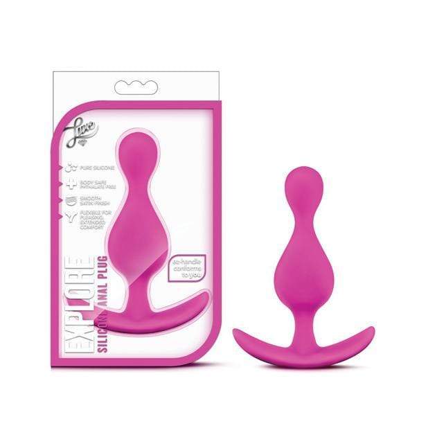 Blush Novelties - Luxe Explore Silicone Anal Plug (Pink) Anal Plug (Non Vibration)