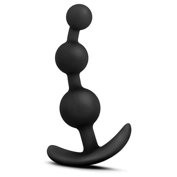 Blush Novelties - Luxe Be Me 3 Silicone Anal Beads (Black) Anal Beads (Non Vibration) 702730697948 CherryAffairs