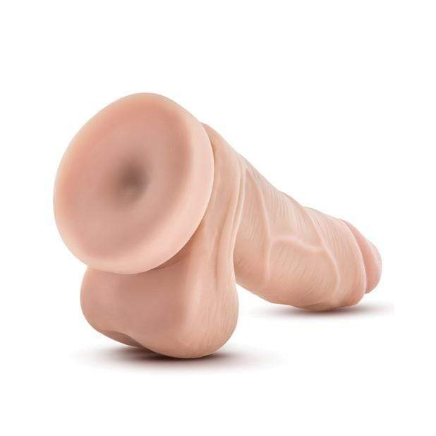 Blush Novelties - X5 + Cock w/Flexible Spine 5’’ (Beige) - Beige - Realistic Dildo with suction cup (Non Vibration)