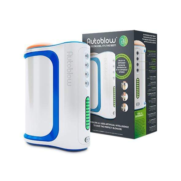 Autoblow - A.I Machine Hands Free Masturbator (White) Masturbator (Hands Free) AC Powered 704751344825 CherryAffairs