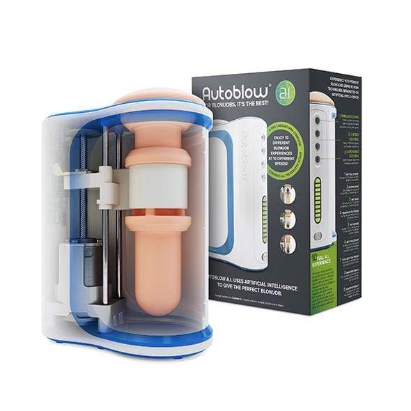 Autoblow - A.I Machine Hands Free Masturbator (White) Masturbator (Hands Free) AC Powered Durio Asia