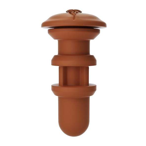 Autoblow - A.I Silicone Vagina Sleeve (Brown) Masturbator (Hands Free) AC Powered 704751344962 CherryAffairs
