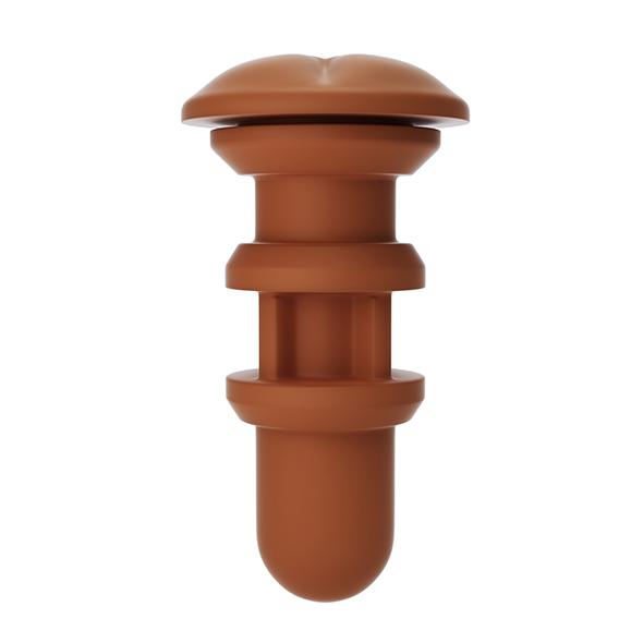Autoblow - A.I Silicone Anus Sleeve (Brown) Masturbator (Hands Free) AC Powered 704751344986 CherryAffairs