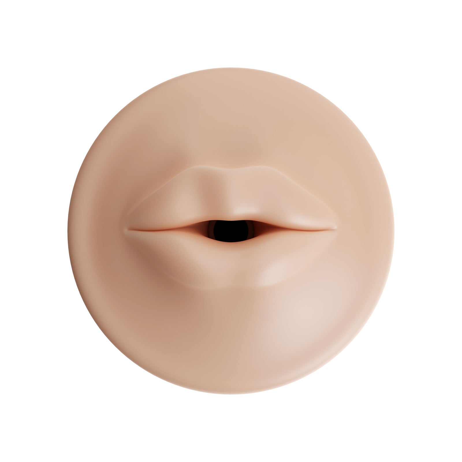 Autoblow - AI Ultra Series Silicone Sleeve Vagina Mouth Anus Orifice - Mouth / Beige - Masturbator (Hands Free) AC