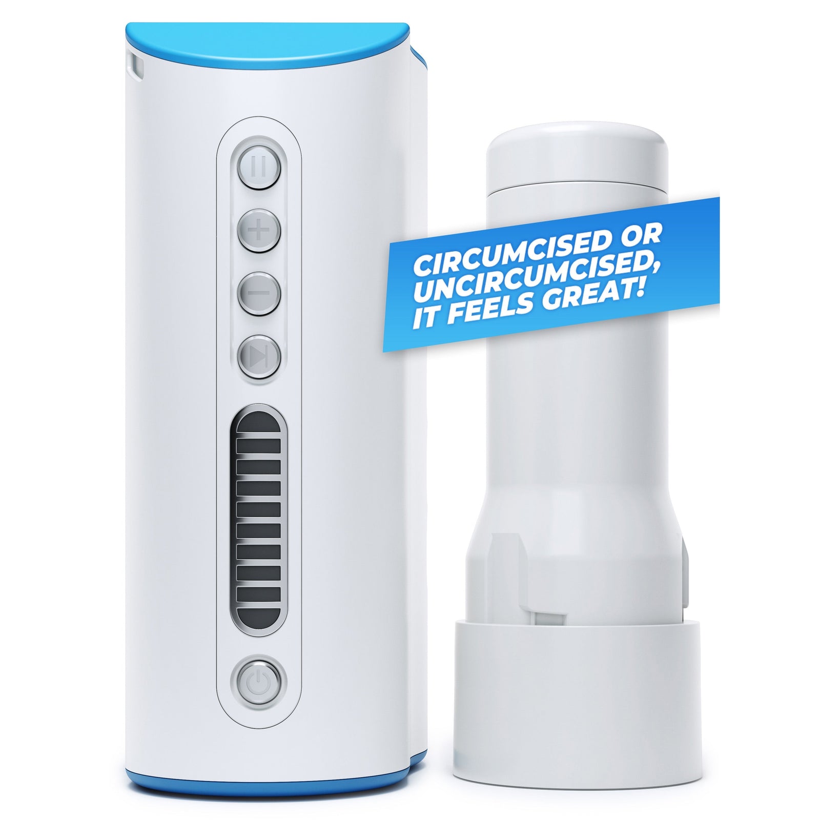 Autoblow - AI Ultra Machine Hands Free Masturbator (White) - White - Masturbator (Hands Free) AC Powered