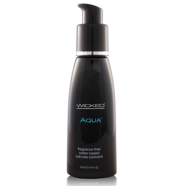 Wicked - Aqua Waterbased Lubricant 2 oz (Lube) Lube (Water Based) - CherryAffairs Singapore