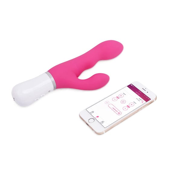 Lovense - Nora App-Controlled Rotating Rabbit Vibrator (Pink) Rabbit Dildo (Vibration) Rechargeable 714449810723 CherryAffairs