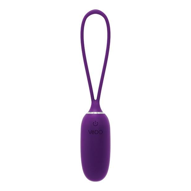VeDO - Kiwi Remote Control Rechargeable Egg Vibrator (Deep Purple) Wireless Remote Control Egg (Vibration) Rechargeable 716053727572 CherryAffairs