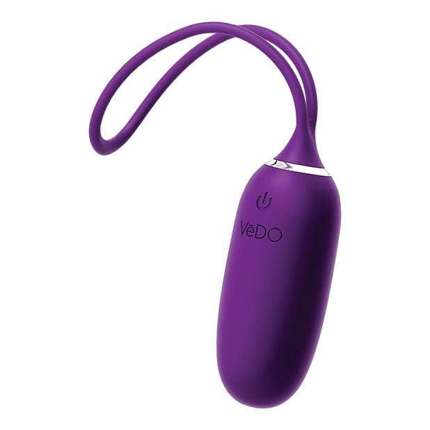 VeDO - Kiwi Remote Control Rechargeable Egg Vibrator (Deep Purple) Wireless Remote Control Egg (Vibration) Rechargeable 716053727572 CherryAffairs