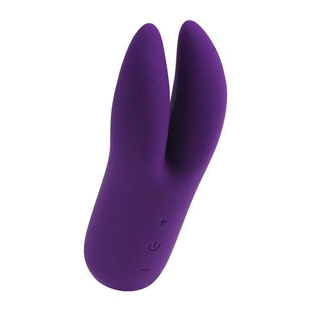 VeDO - Kitti Rechargeable Dual Clit Massager (Deep Purple) Clit Massager (Vibration) Rechargeable 716053727787 CherryAffairs