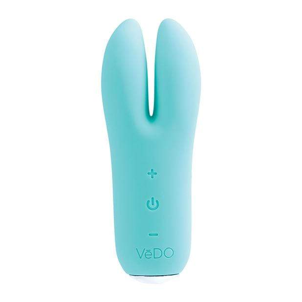 VeDO - Kitti Rechargeable Dual Clit Massager (Tease Me Turquoise) Clit Massager (Vibration) Rechargeable 716053727794 CherryAffairs