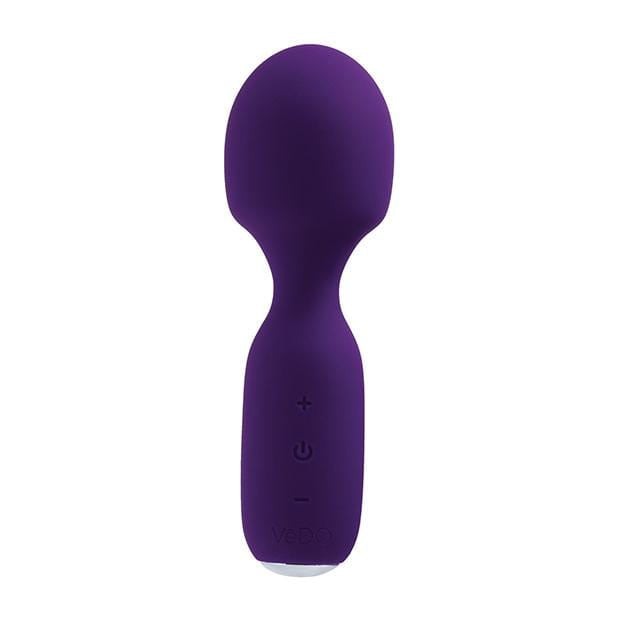 VeDO - Wini Rechargeable Mini Wand Massager (Deep Purple) Mini Wand Massagers (Vibration) Rechargeable 716053727893 CherryAffairs