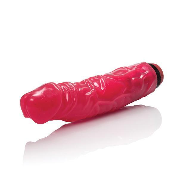 California Exotics - Hot Pinks Devil Dick Vibrating Dildo 6.5" (Pink) Non Realistic Dildo w/o suction cup (Vibration) Non Rechargeable Singapore