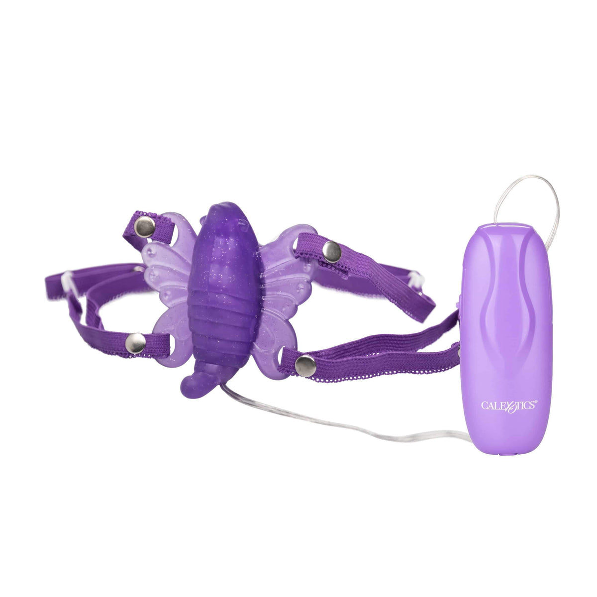 California Exotics - Venus Butterfly 2 Remote Clit Massager (Purple) Clit Massager (Vibration) Non Rechargeable 716770002860 CherryAffairs