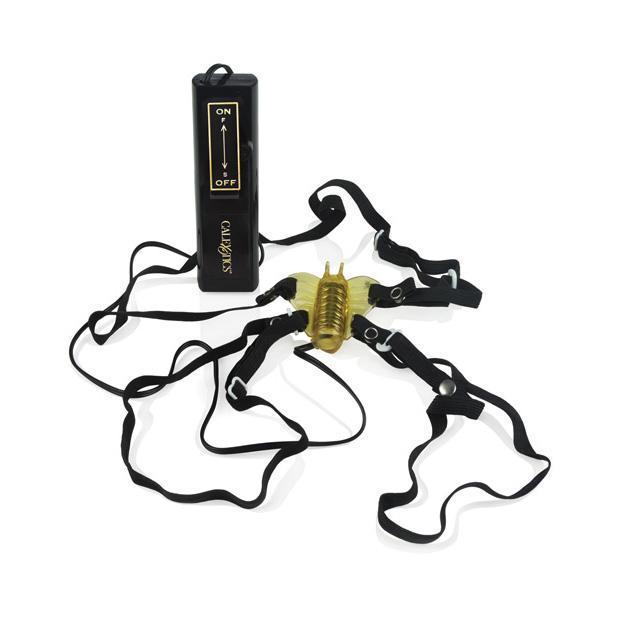 California Exotics - Venus Butterfly Micro Clit Massager (Yellow) Clit Massager (Vibration) Non Rechargeable Singapore