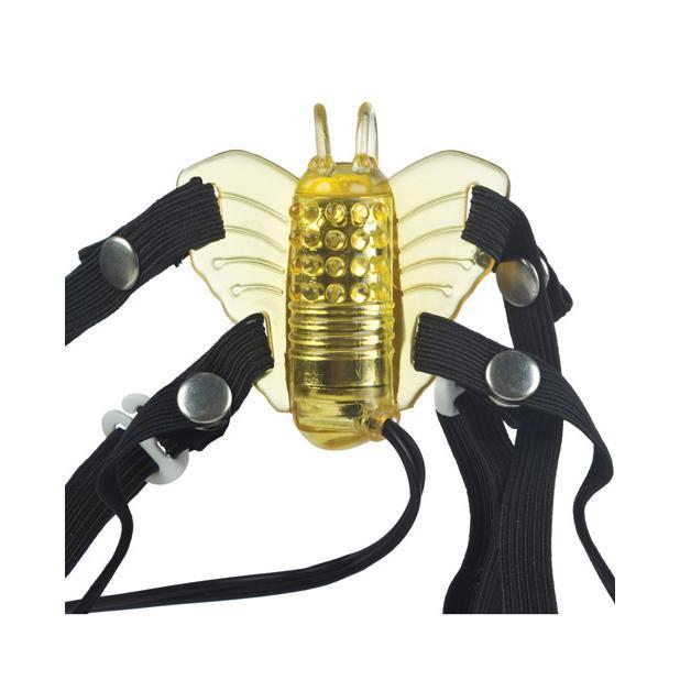 California Exotics - Venus Butterfly Micro Clit Massager (Yellow) Clit Massager (Vibration) Non Rechargeable Singapore