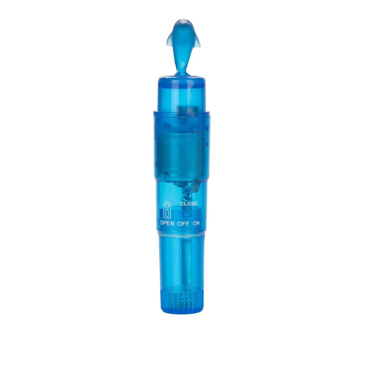 California Exotics - Waterproof Vibro Dolphin Clit Massager (Blue) Clit Massager (Vibration) Non Rechargeable 716770016638 CherryAffairs