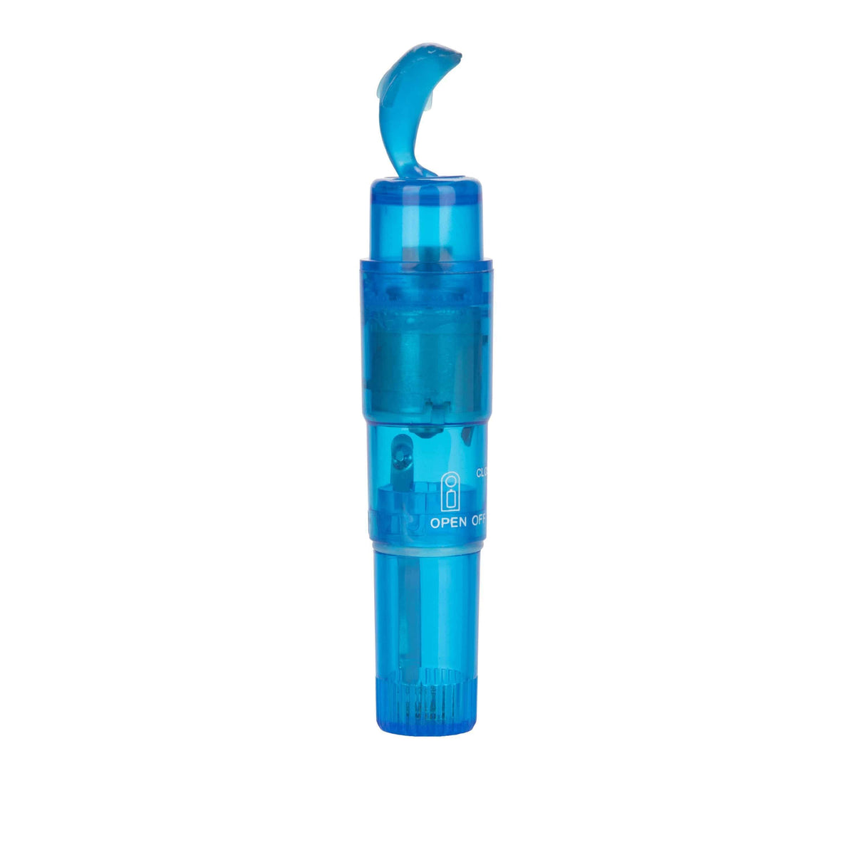 California Exotics - Waterproof Vibro Dolphin Clit Massager (Blue) Clit Massager (Vibration) Non Rechargeable 716770016638 CherryAffairs