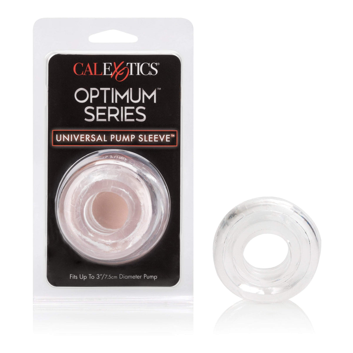 California Exotics - Optimum Series Universal Pump Sleeve (Clear) Novelties (Non Vibration)