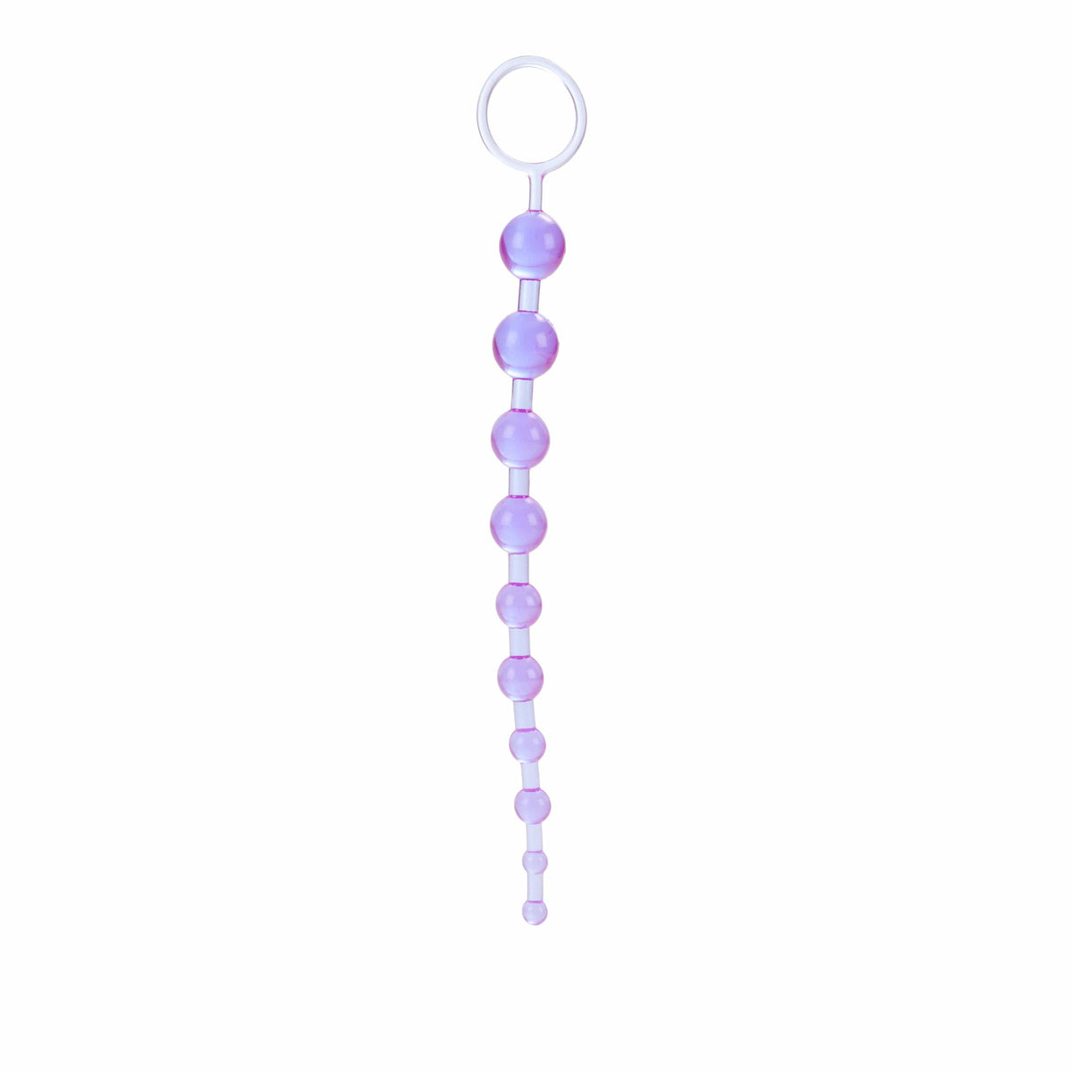 California Exotics - X 10 Beads Vibrating Anal Beads (Purple) Anal Beads (Non Vibration) 620084083 CherryAffairs
