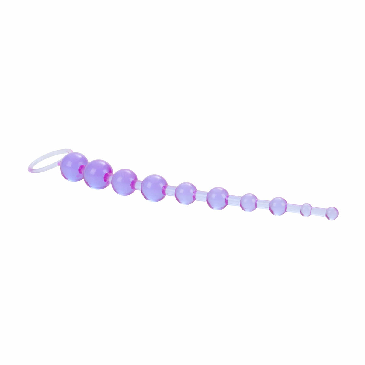 California Exotics - X 10 Beads Vibrating Anal Beads (Purple) Anal Beads (Non Vibration) 620084083 CherryAffairs