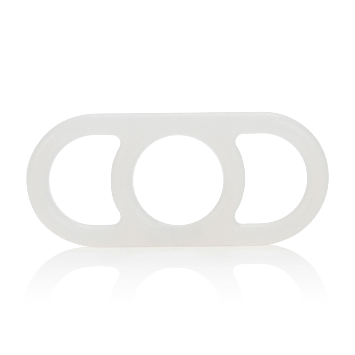 California Exotics - Commander Erection Enhancer Cock Ring (White) Rubber Cock Ring (Non Vibration) Singapore