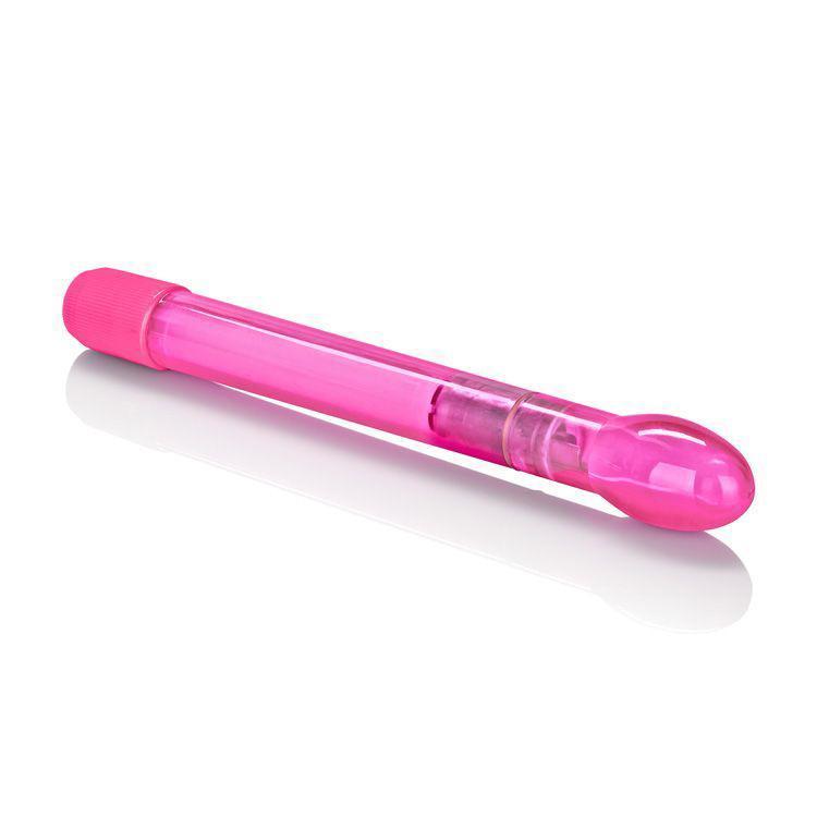 California Exotics - Slender Tulip Wand Slimline Vibrator (Pink) Non Realistic Dildo w/o suction cup (Vibration) Non Rechargeable Singapore
