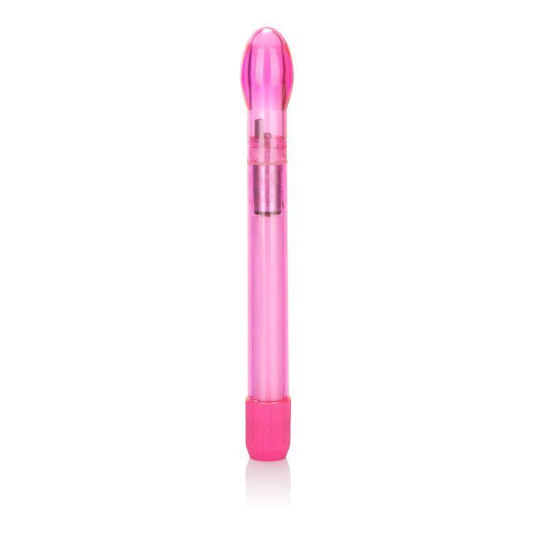 California Exotics - Slender Tulip Wand Slimline Vibrator (Pink) Non Realistic Dildo w/o suction cup (Vibration) Non Rechargeable Singapore