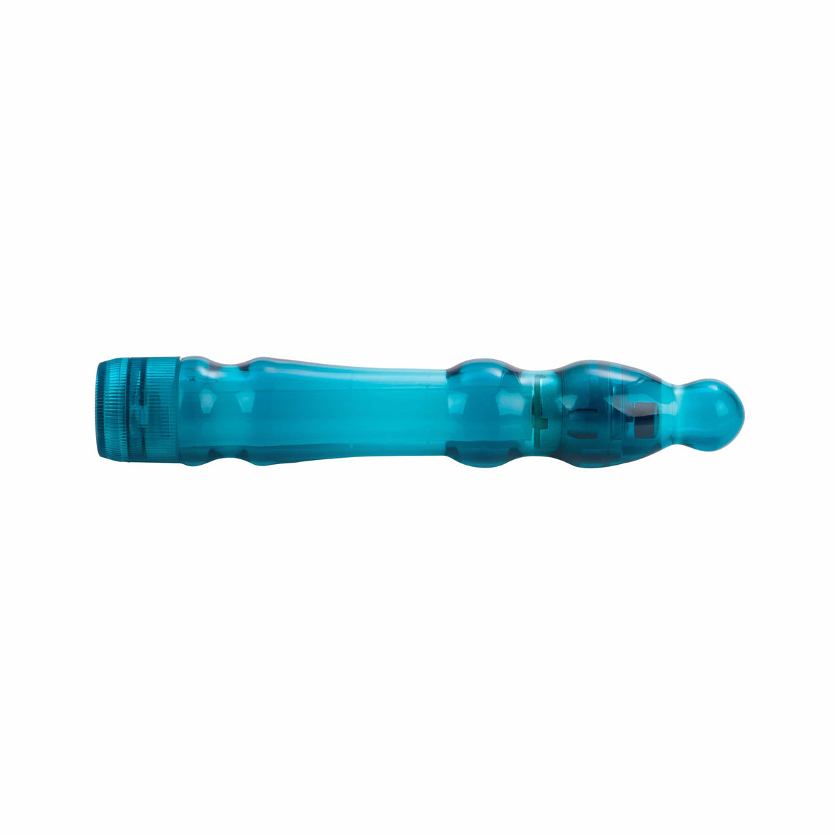 California Exotics - Signature Turbo Glider Vibrator (Blue) Non Realistic Dildo w/o suction cup (Vibration) Non Rechargeable 620083840 CherryAffairs