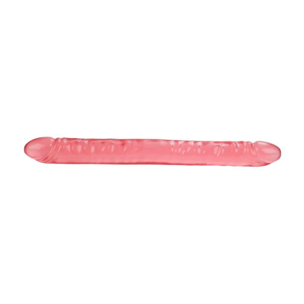 California Exotics - Translucence Veined Double Dong 17" (Pink) Double Dildo (Non Vibration) 716770022288 CherryAffairs