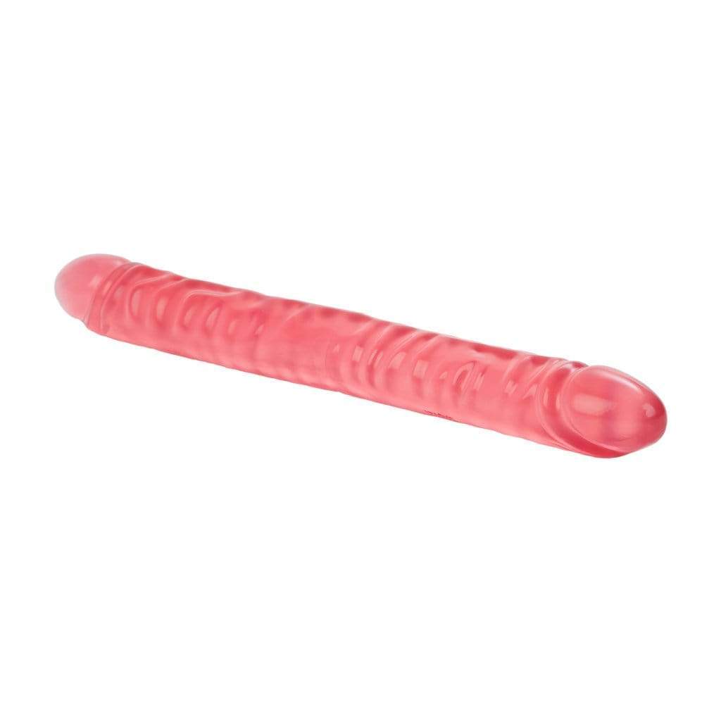 California Exotics - Translucence Veined Double Dong 17" (Pink) Double Dildo (Non Vibration) 716770022288 CherryAffairs